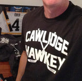 Cawlidge Hawkey Logo T-shirt white & black
